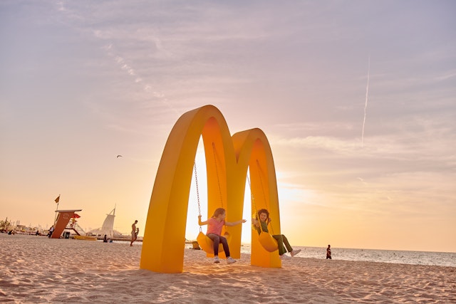 McDonald's swing