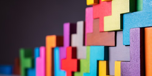 Tetris building blocks