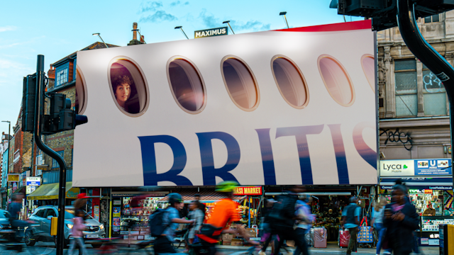 British Airways billboard