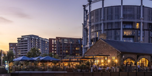 The view of Coal Drops Yard 