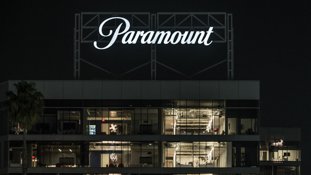 Paramount building facade