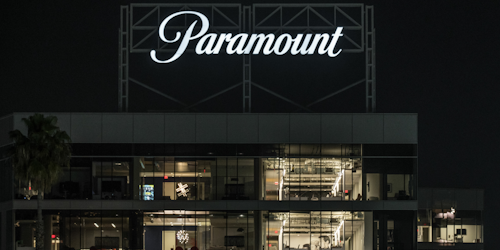 Paramount building facade