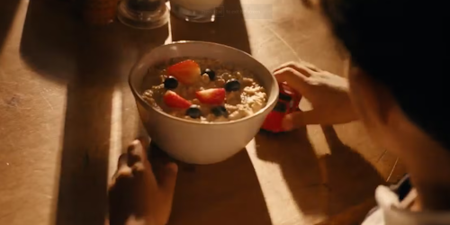 A still from Uncommon's Quaker ad