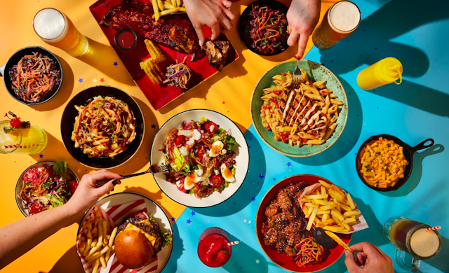 Dishes from TGI Friday's new summer menu